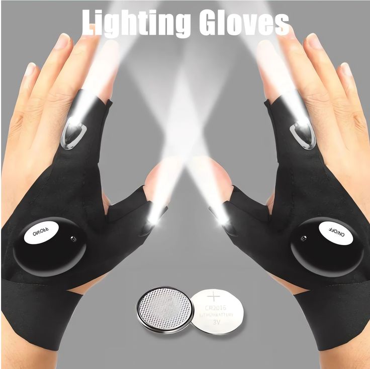LED Flashlight Gloves
