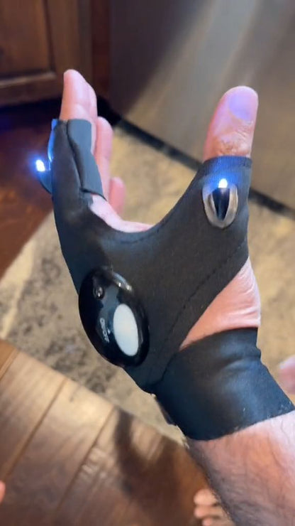LED Flashlight Gloves