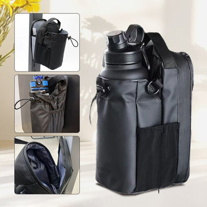 Magnetic Bottle Bag For Gym Fitness Traveling Portable