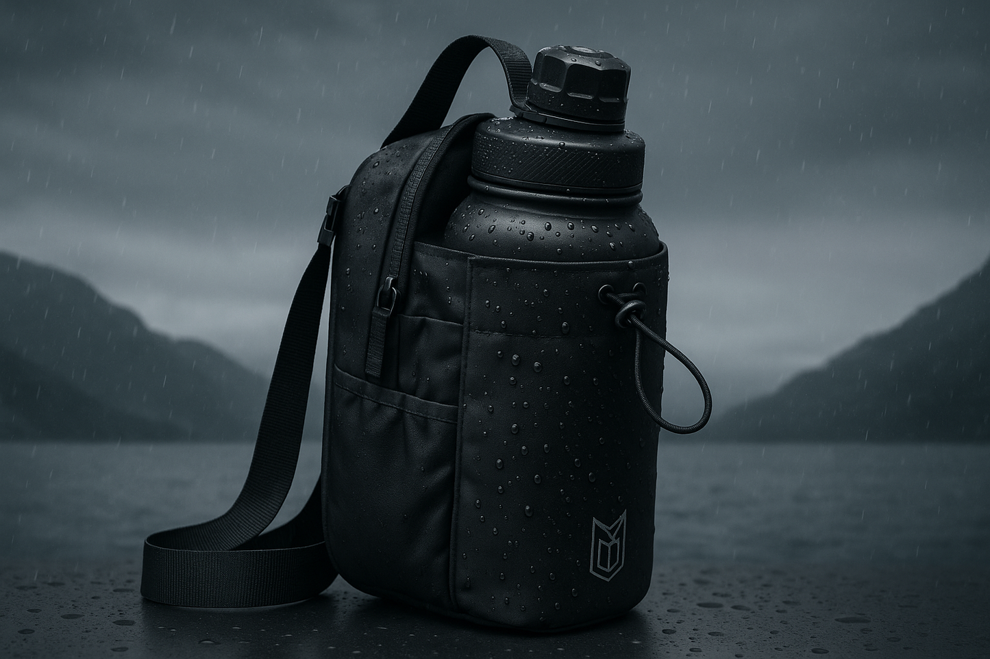 Magnetic Bottle Bag For Gym Fitness Traveling Portable