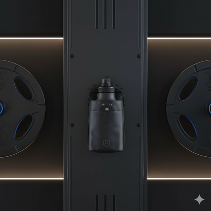 Magnetic Bottle Bag For Gym Fitness Traveling Portable