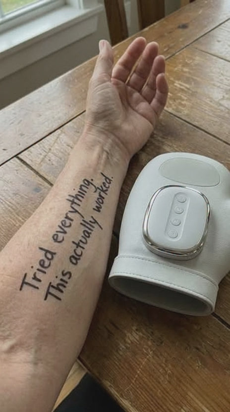 Electric Hand Massager - Heat & Air Compression Therapy