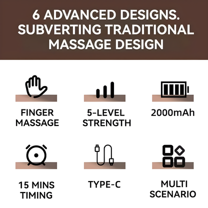 Electric Hand Massager - Heat & Air Compression Therapy