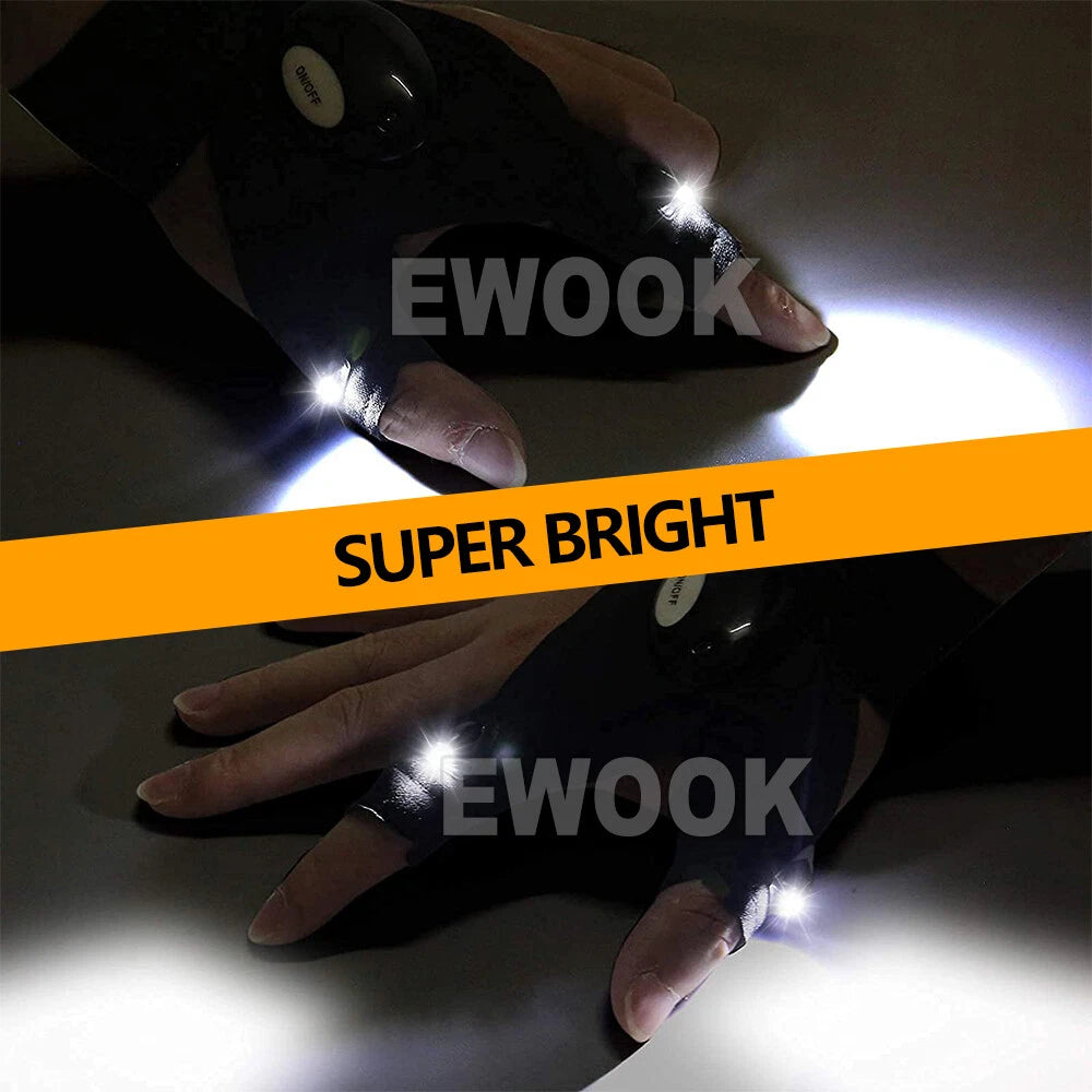 LED Flashlight Gloves